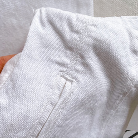 π ZARA WHITE HIGH RISE BAGGY JEANS! - Picture 8 of 12